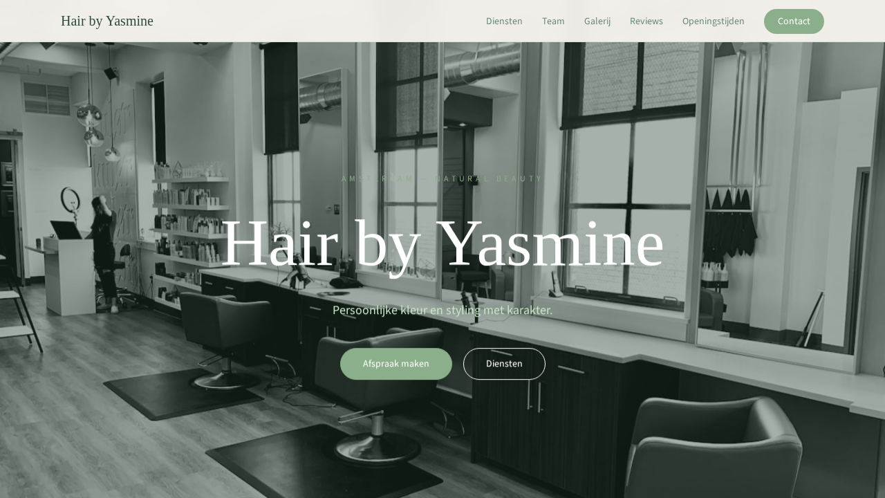Hair by Yasmine template preview