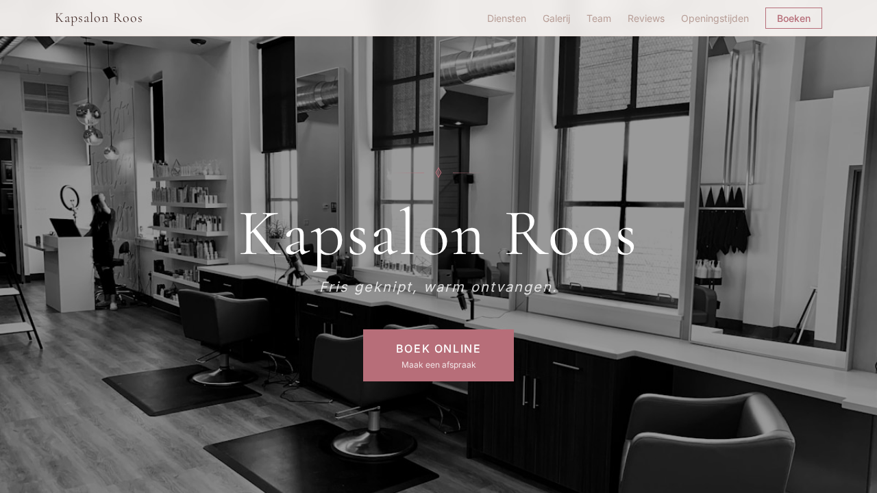 Kapsalon Roos template preview